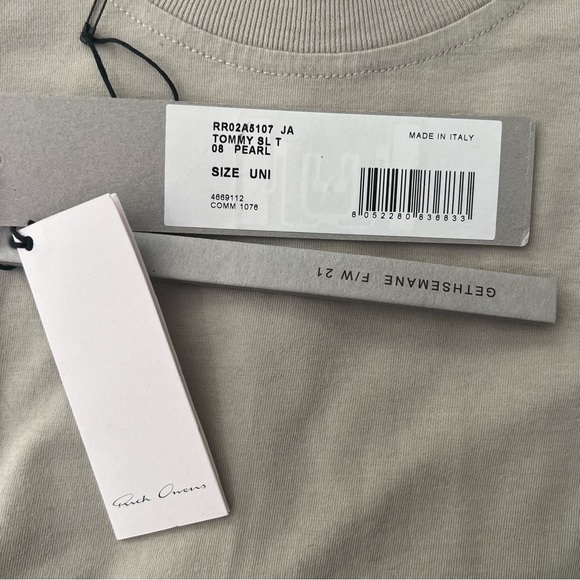 Rick Owens sleeveless tunic t shirt - Picture 6 of 7